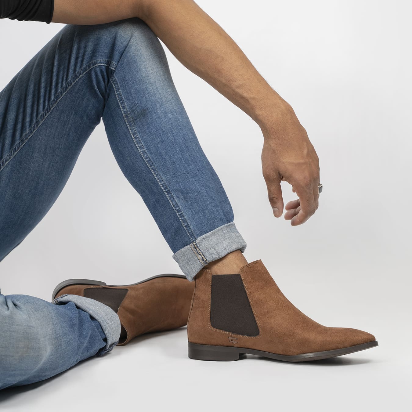 Alan - Marron Nubuck