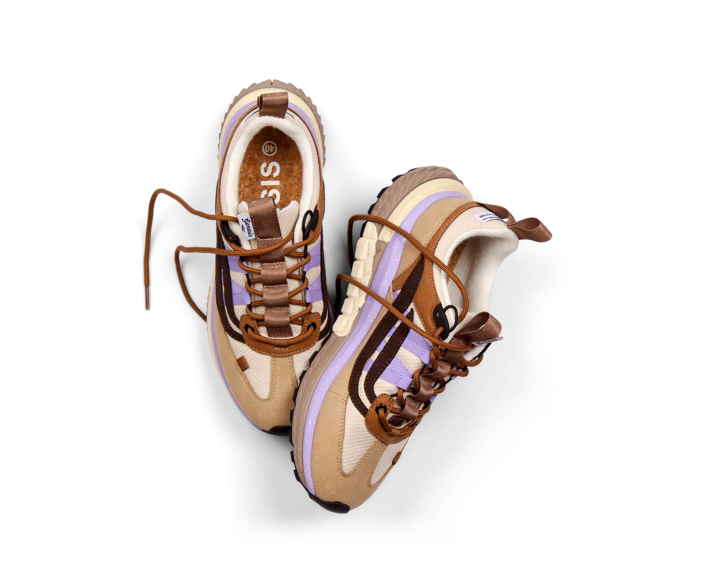 G-Machu Suede Brown/Lavender