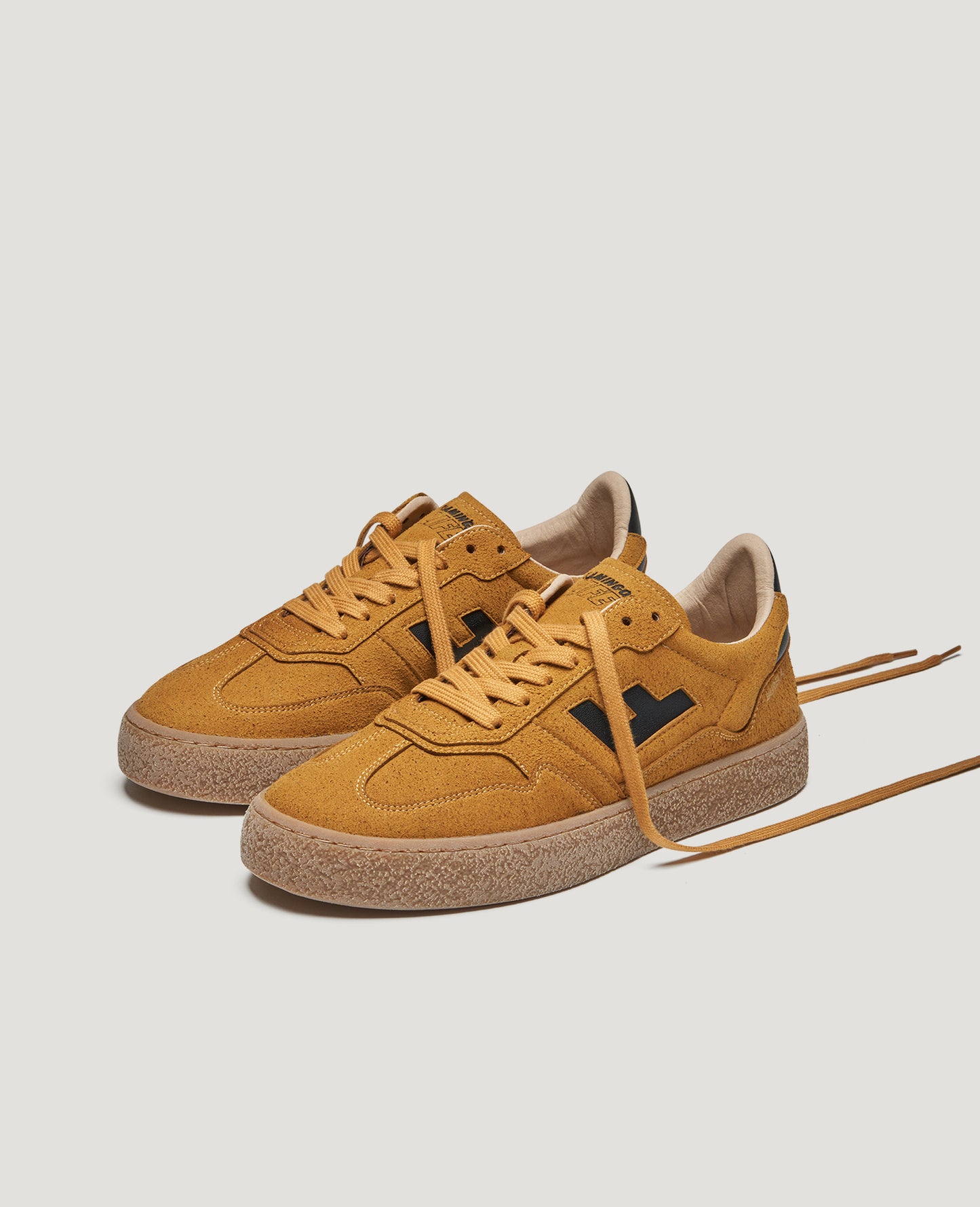 Burela Bold Hairy Suede Curry