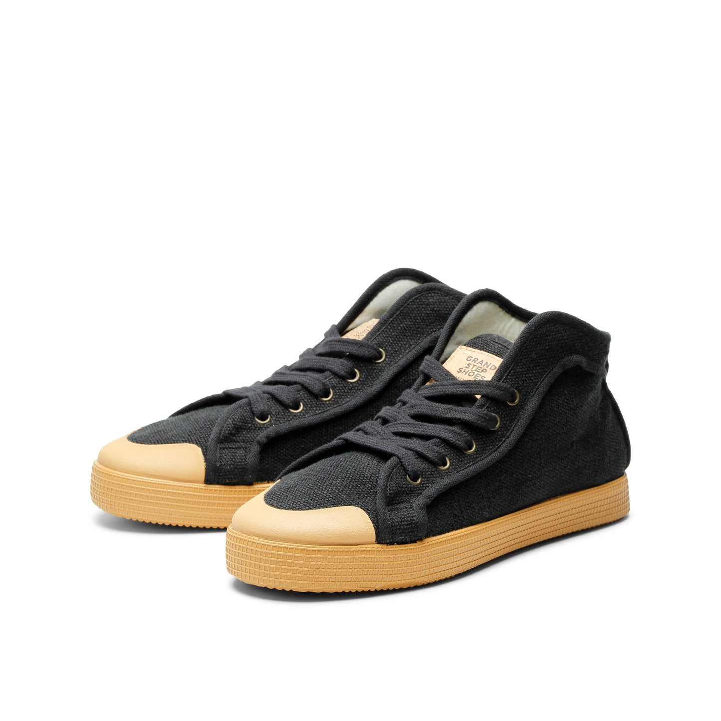 TAYLOR HEMP SNEAKER BLACK
