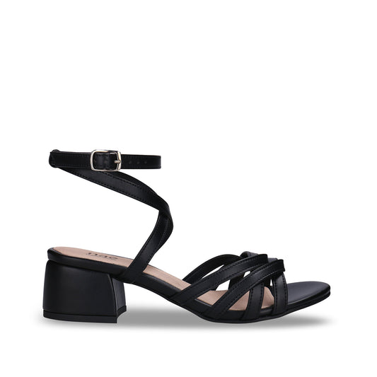 peep toe black heels vegan shoes