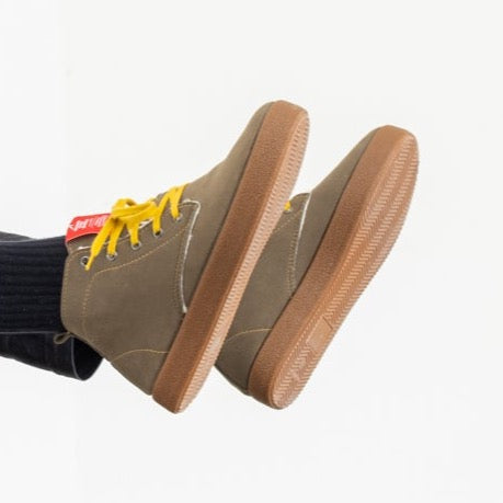 ADAM VEGAN LACE BOOTIE OLIVE