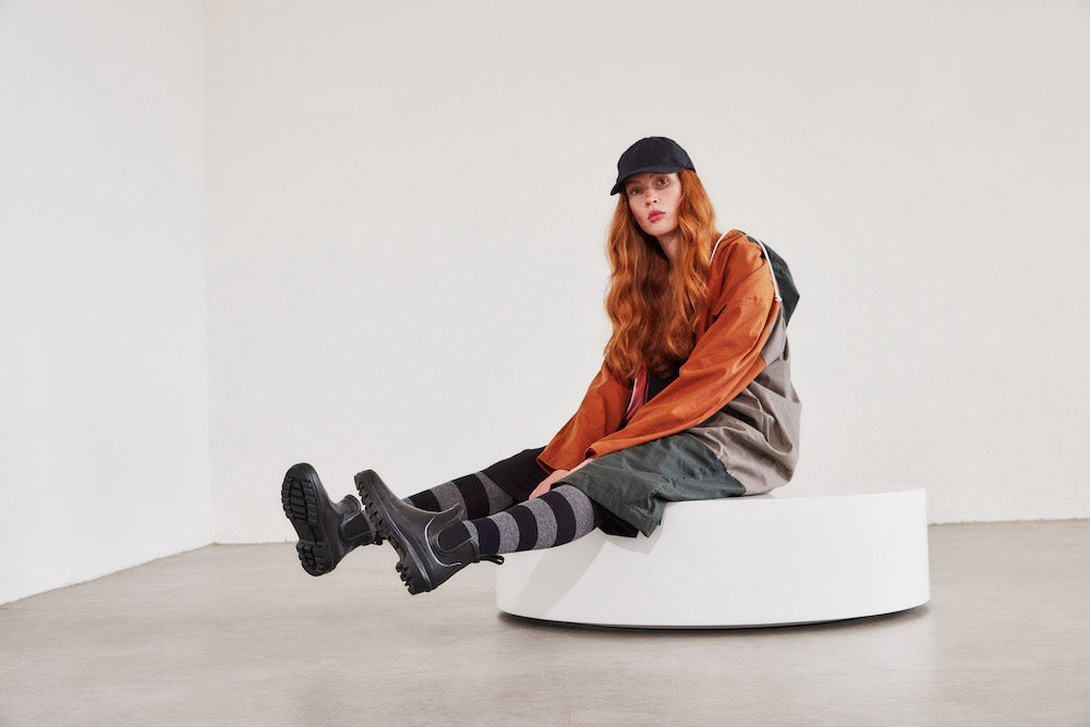 VICKIE RUBBER BOOT BLACK