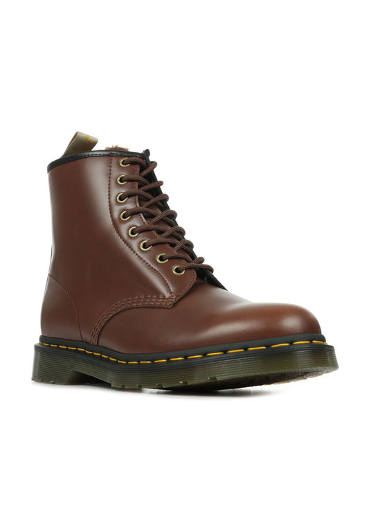 1460 Boot Brown Norfolk Flat & Brown Borg Fleece
