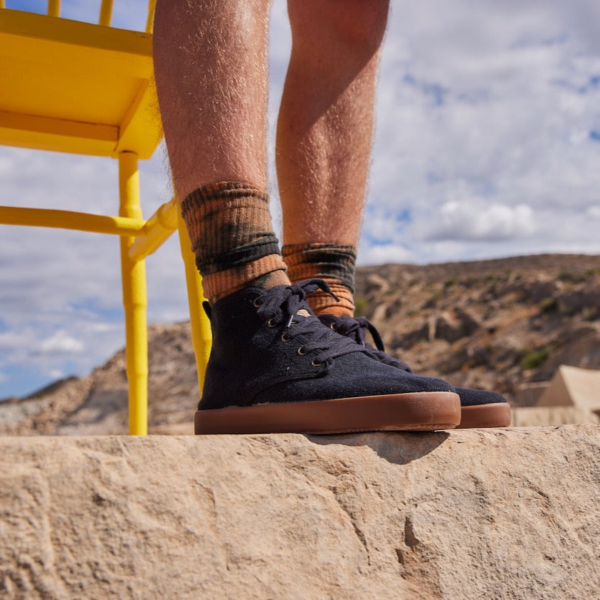 ADAM HEMP SNEAKER BLACK