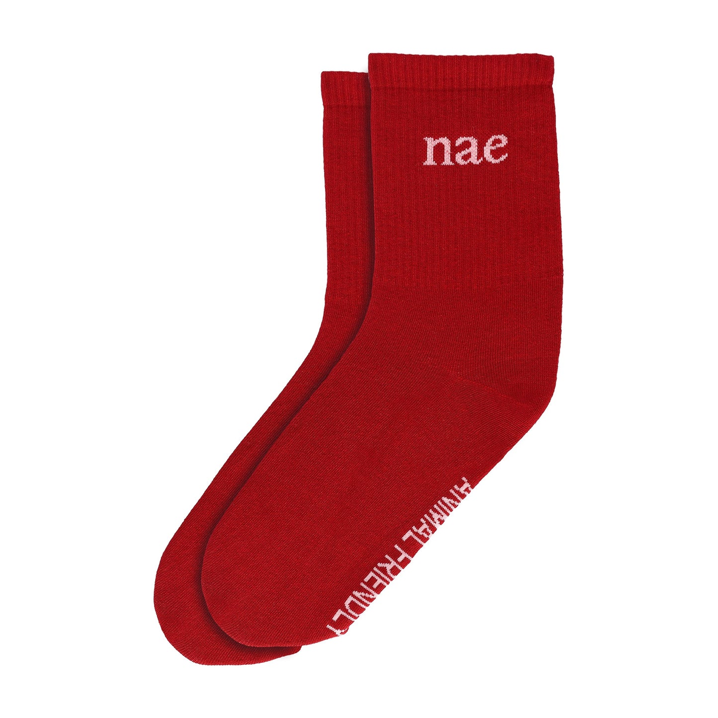 Animal Friendly Sock Red