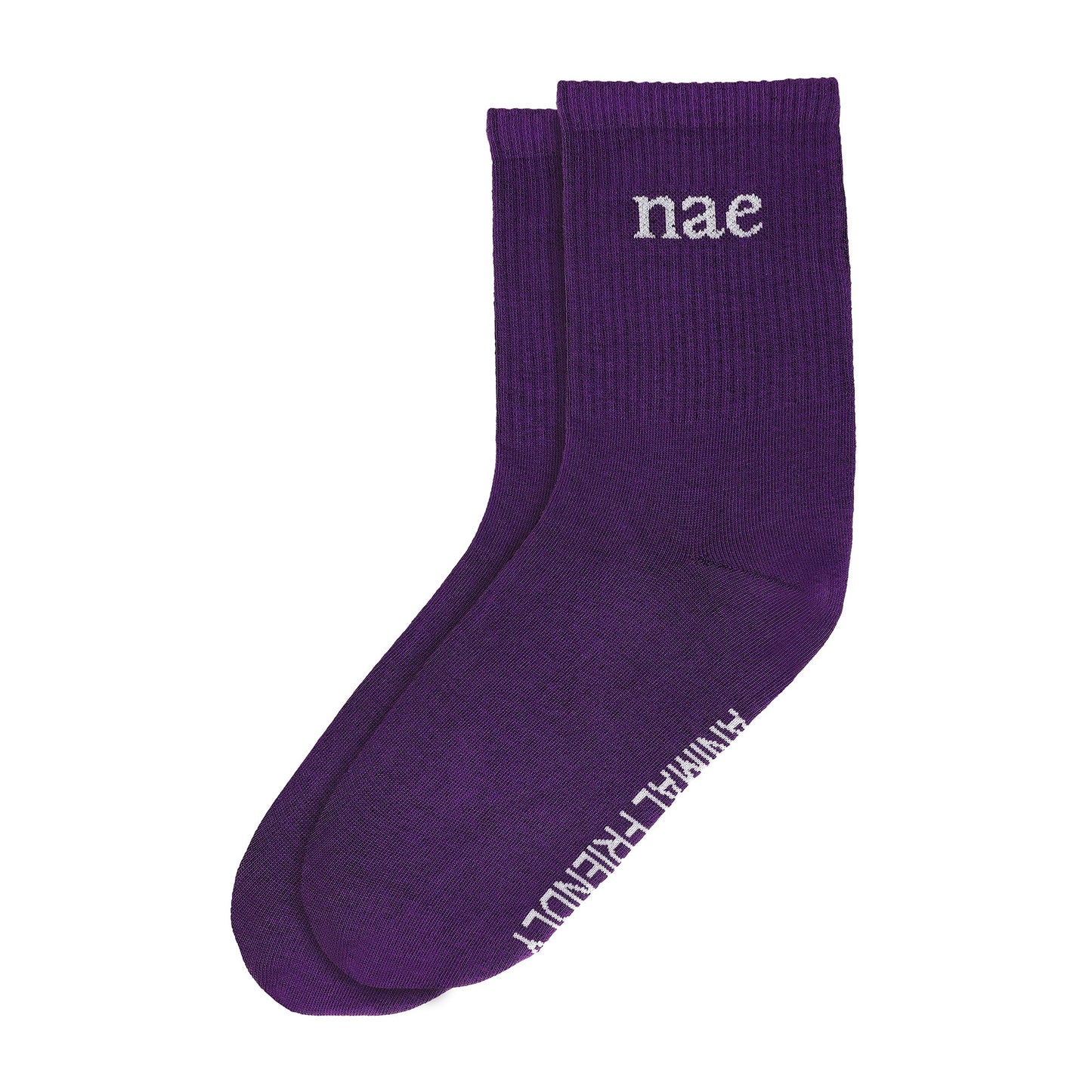 Animal Friendly Sock Purple