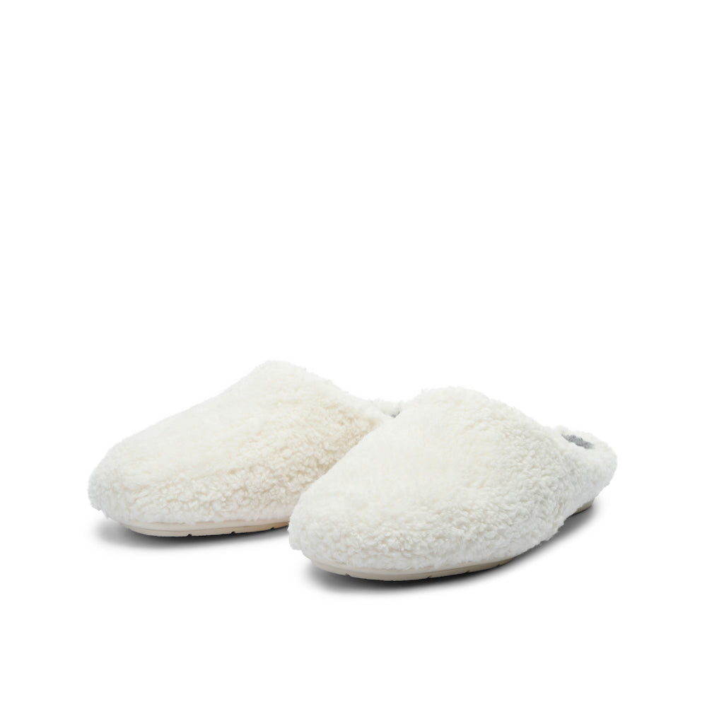 FURRY VEGAN HOMESLIPPER OFFWHITE