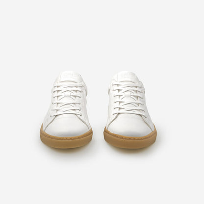 Sneakers baskets basses végan et écologique blanc noir - Winton Cog
