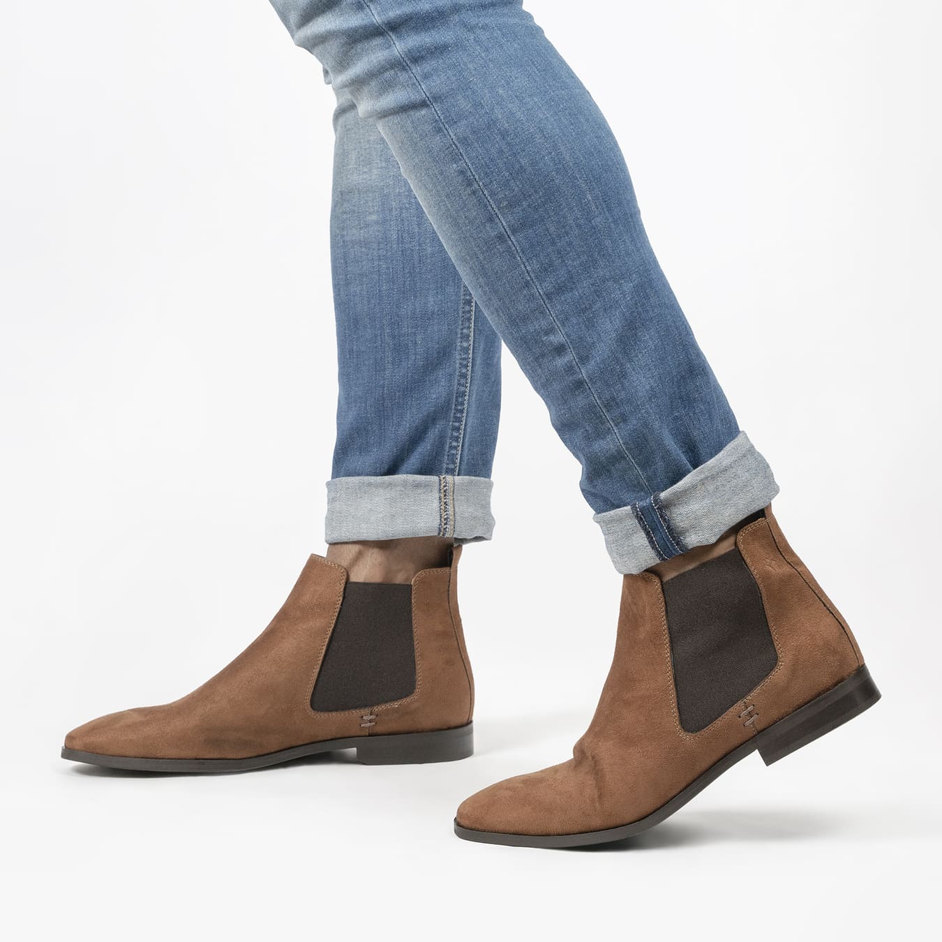 Alan - Marron Nubuck