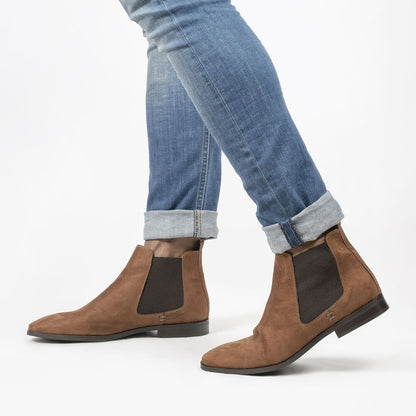 Alan - Marron Nubuck