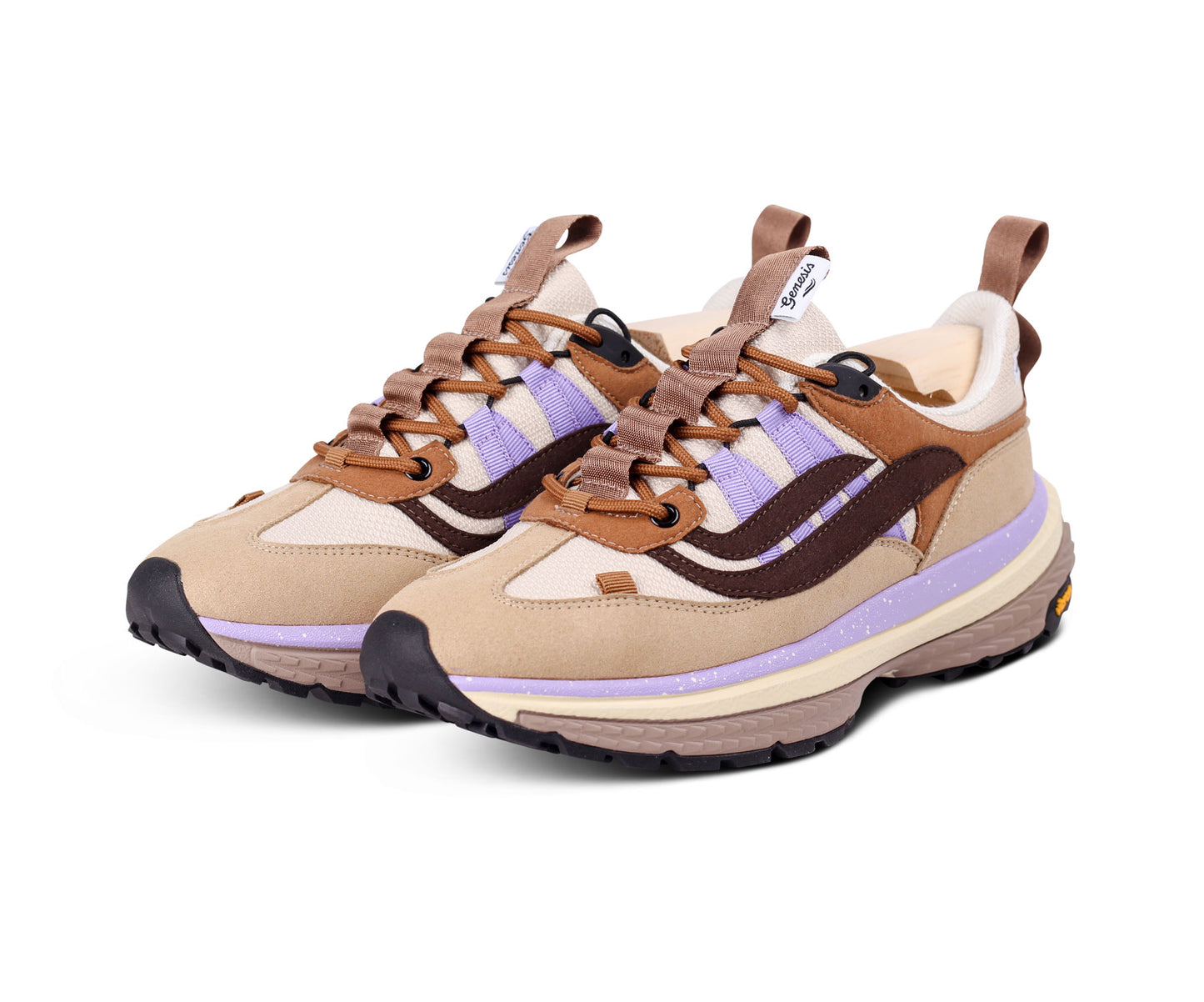 G-Machu Suede Brown/Lavender