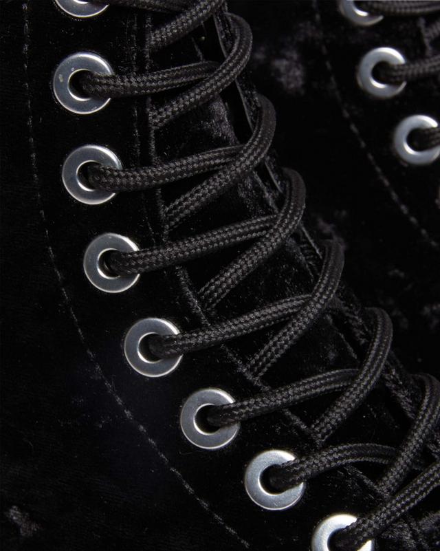 Black velvet dr martens hotsell
