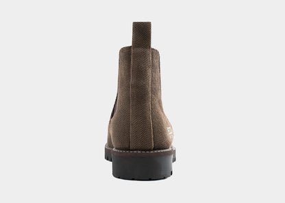 The Crossover Hemp Chelsea for Men in Dark Brown