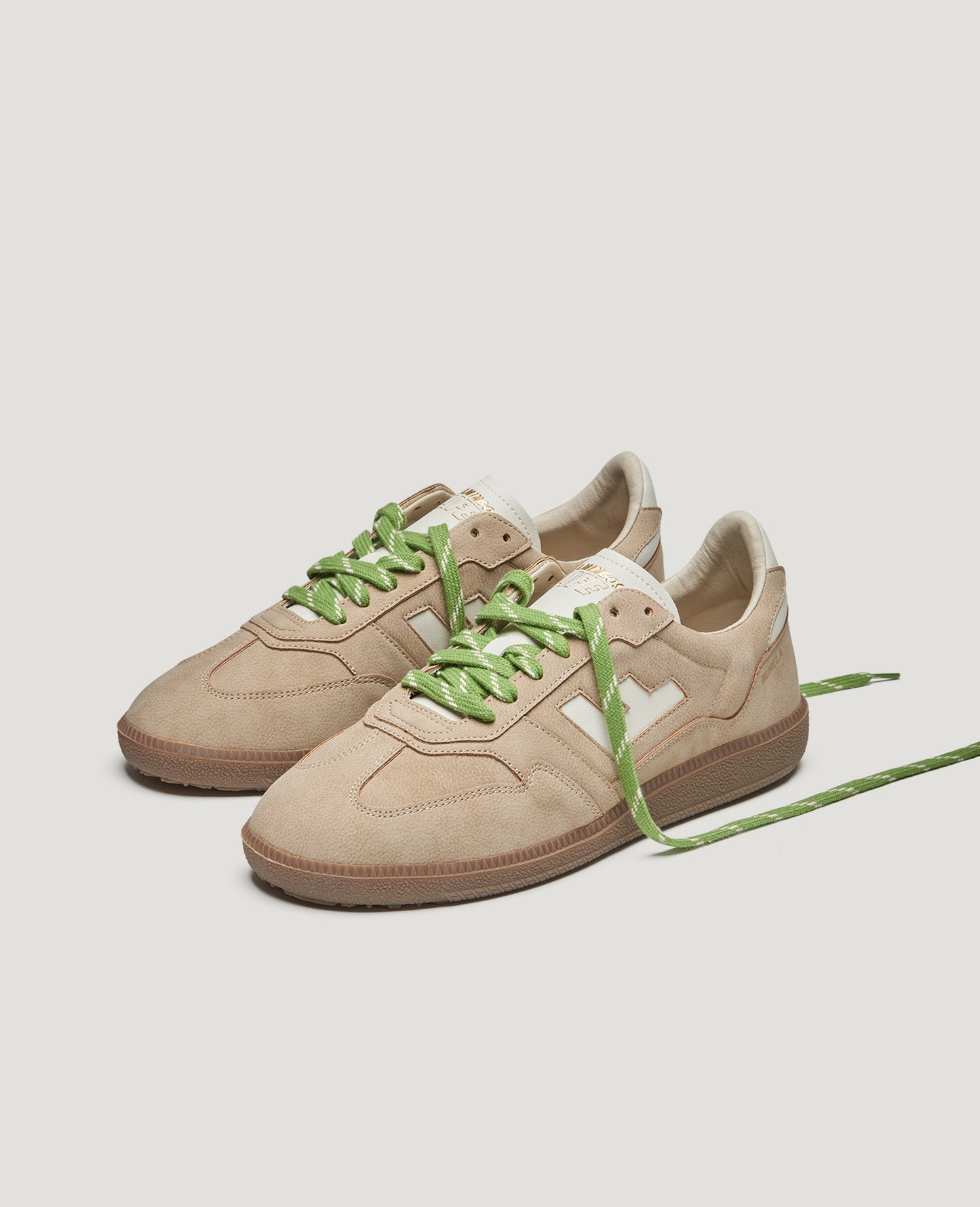 Burela Slim Nobuck Stone