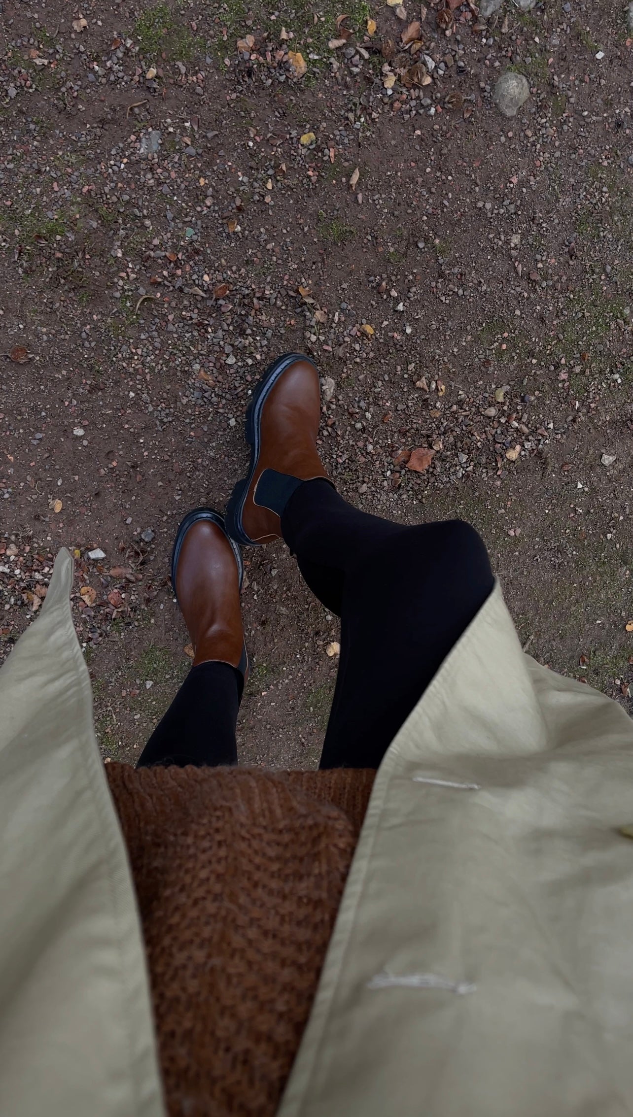 women chelsea ankle vegan boot brown