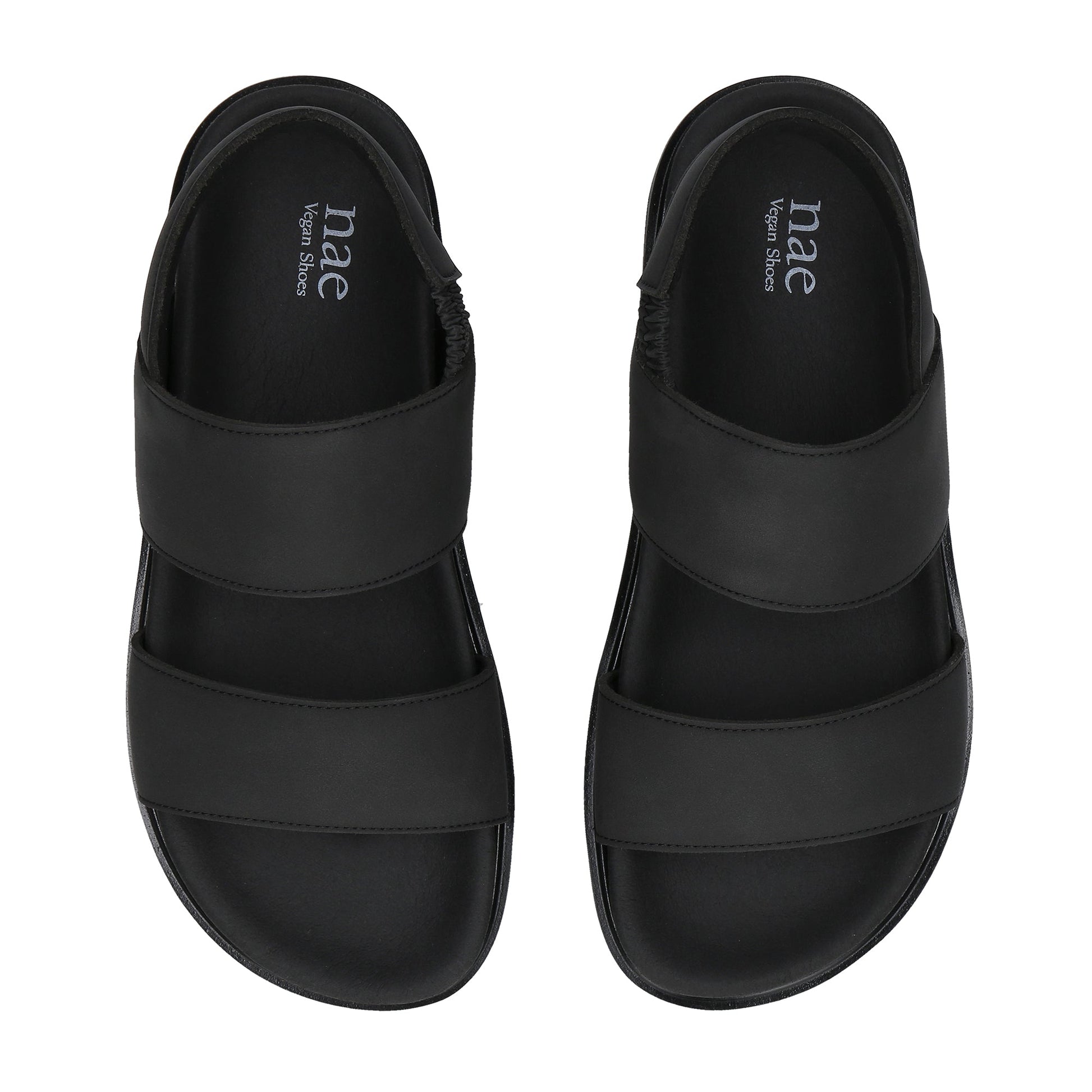 vegan black sandals breathable | NAE Vegan Shoes