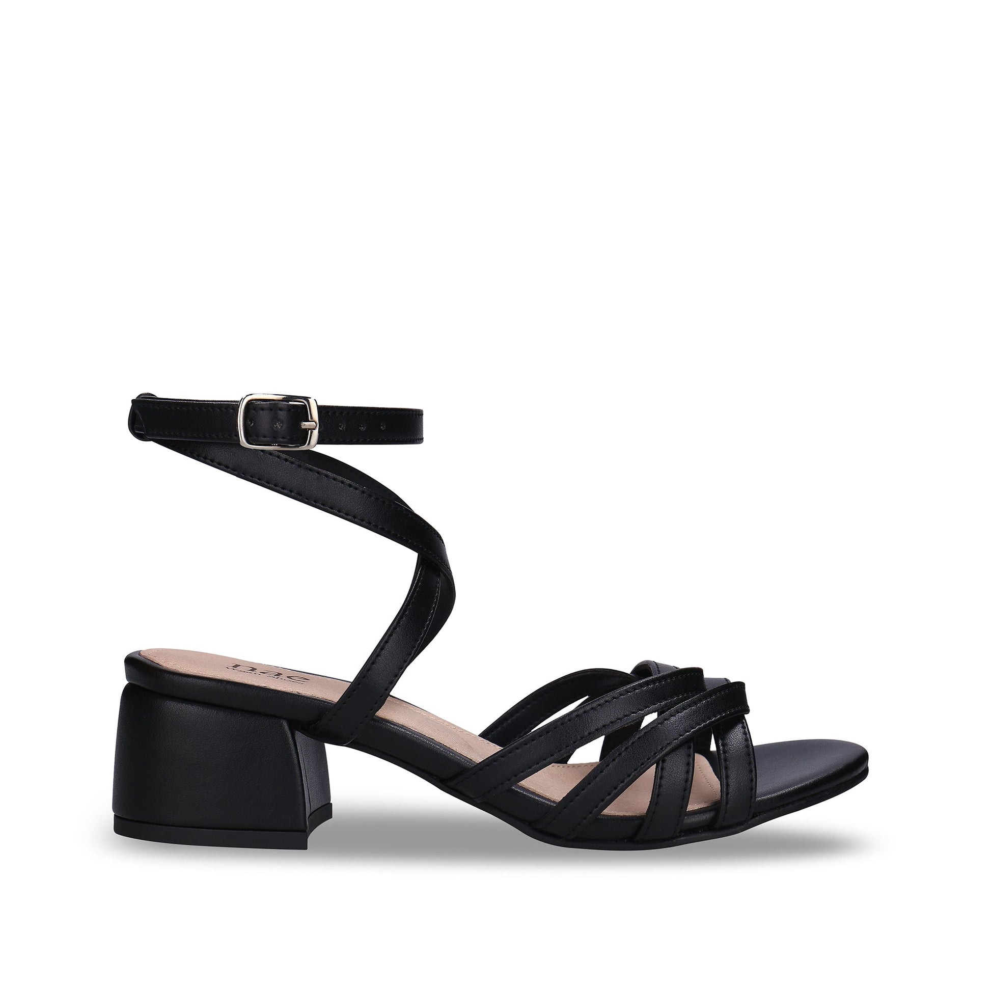 peep toe black heels vegan shoes