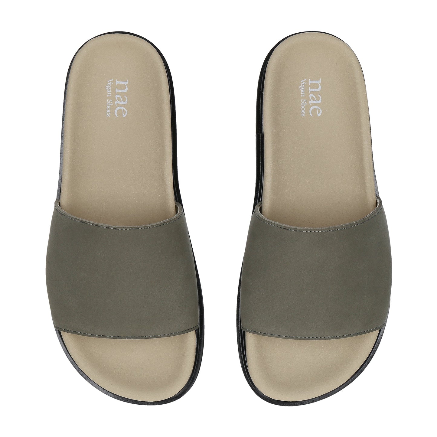 sandalias veganas destalonadas y acolchadas