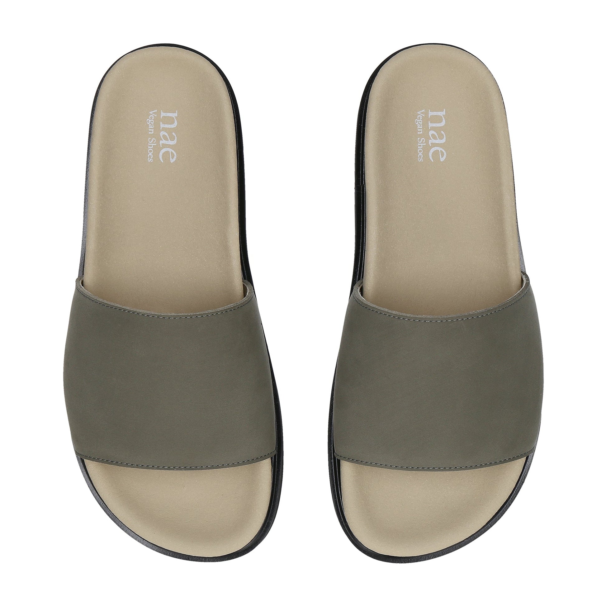 sandalias veganas destalonadas y acolchadas