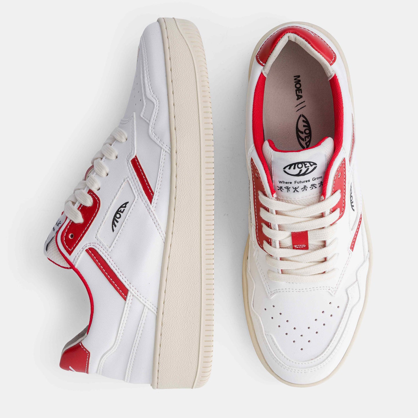 Origin - White & Red - Apple