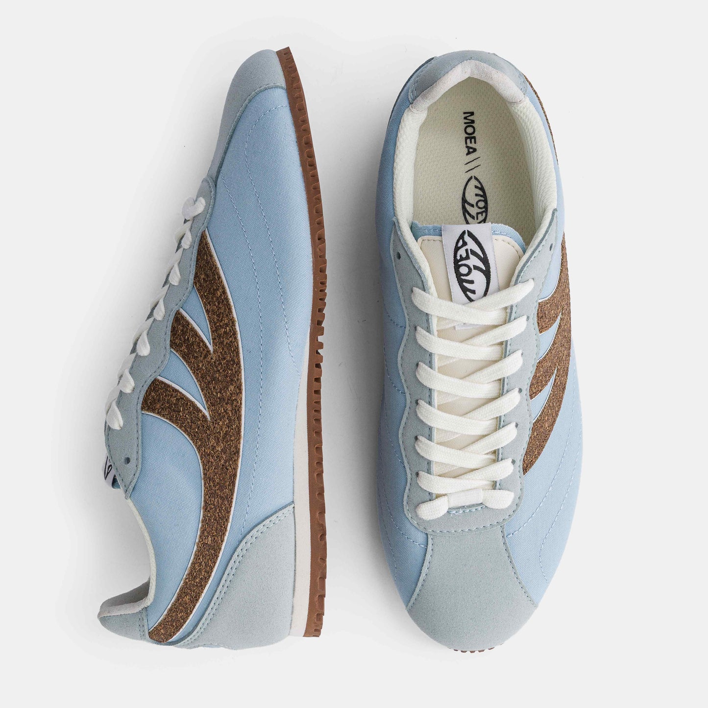 Rise - Blue & Brown - Palm