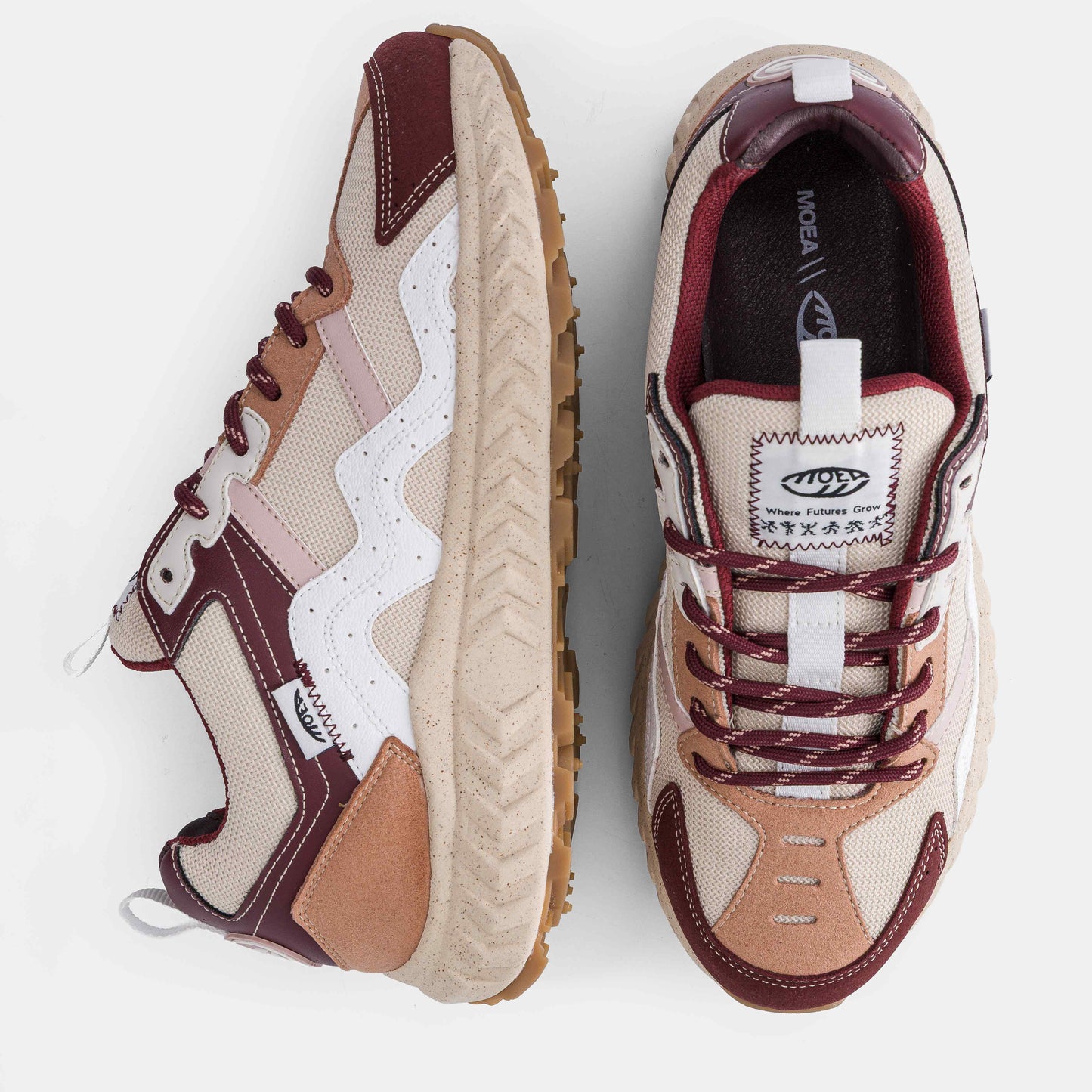 Dune - Beige & Wine - Grapes
