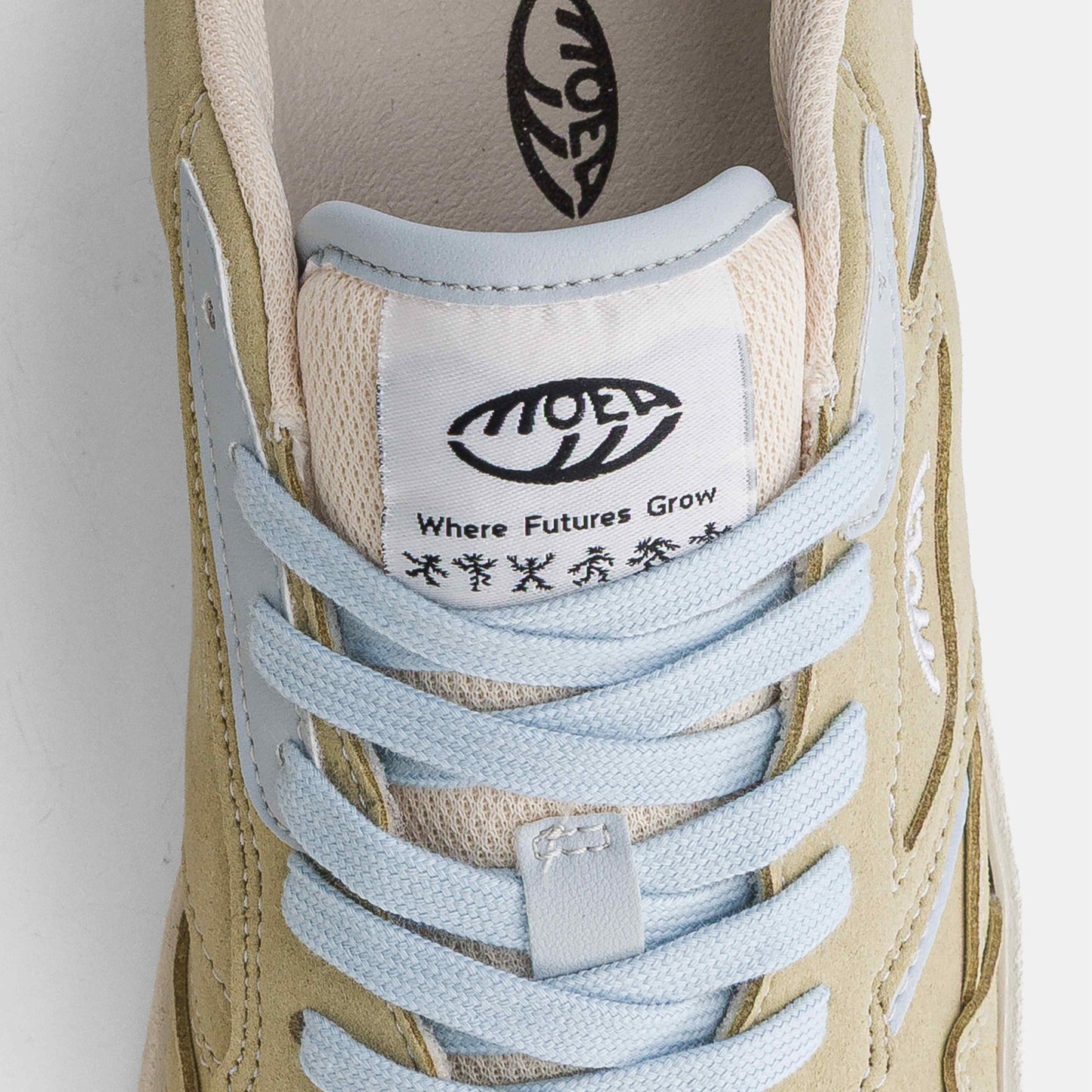 Origin Low - Aloe Suede & Blue - Corn