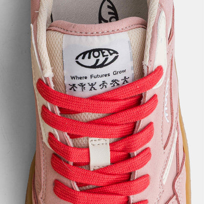 Origin Low - Pink Suede & Beige - Apple