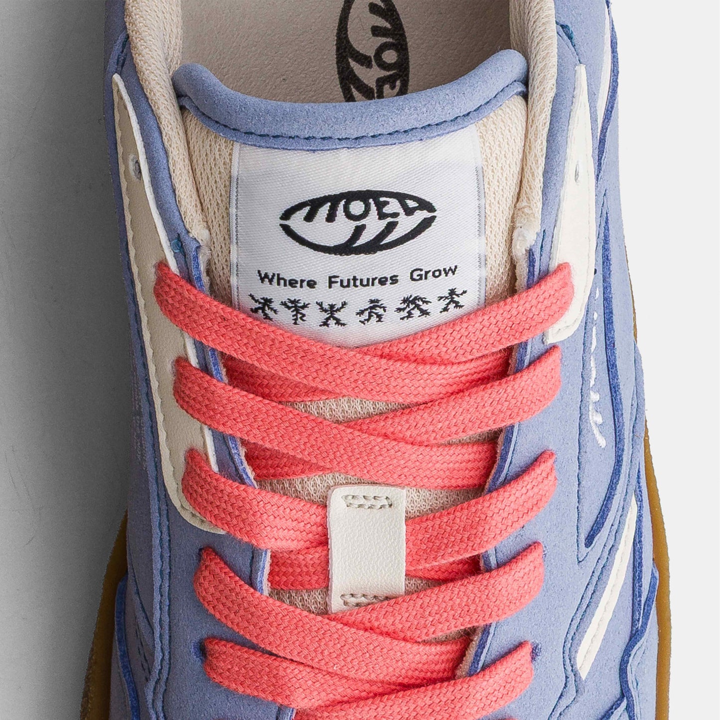 Origin Low - Lila Suede & Beige - Corn