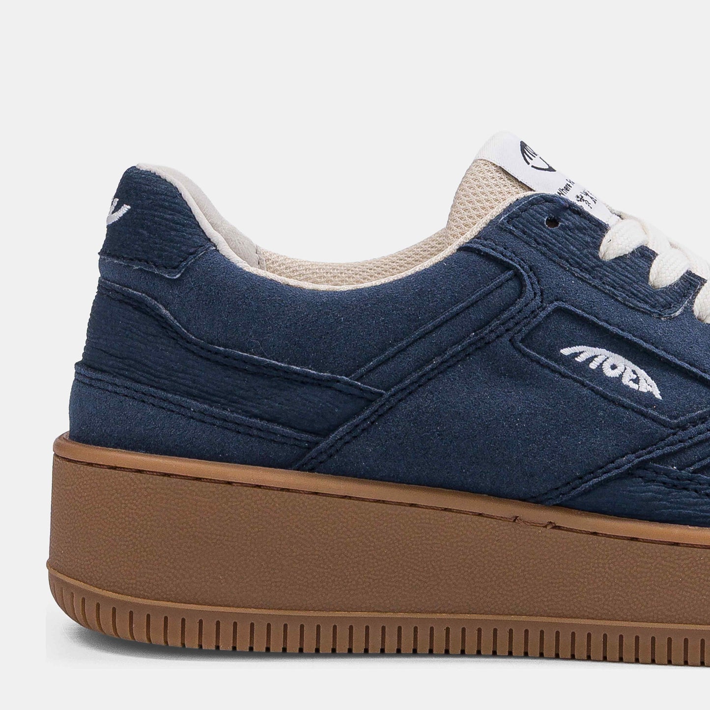 Origin - Full Blue Suede - Mushroom