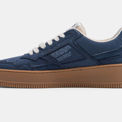 Origin - Full Blue Suede - Mushroom