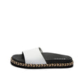 SINA CORN SLIPON SANDAL WHITE