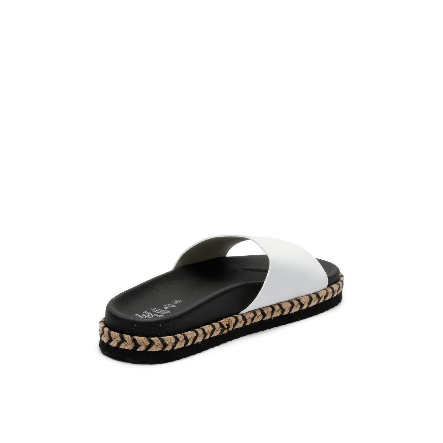 SINA CORN SLIPON SANDAL WHITE