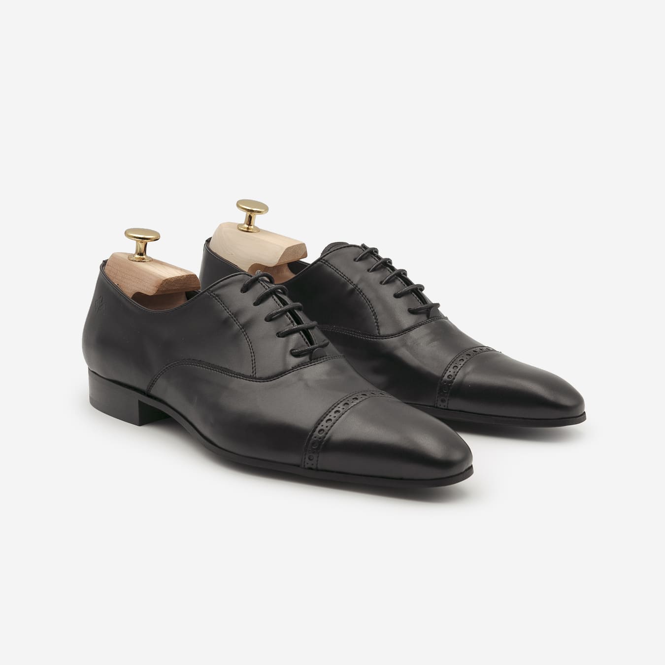 Chaussures de ville végan et écologique homme richelieu noire - Watson Cog