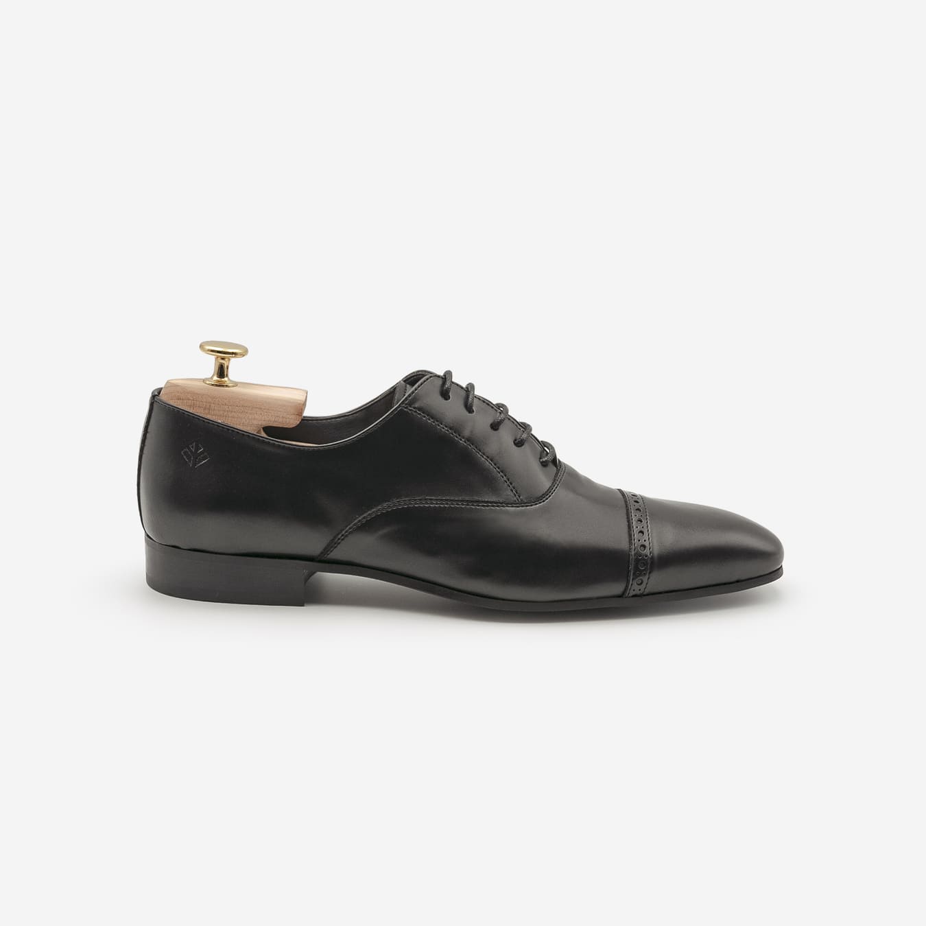 Chaussures de ville végan et écologique homme richelieu noire - Watson Cog