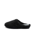 FURRY VEGAN HOMESLIPPER BLACK