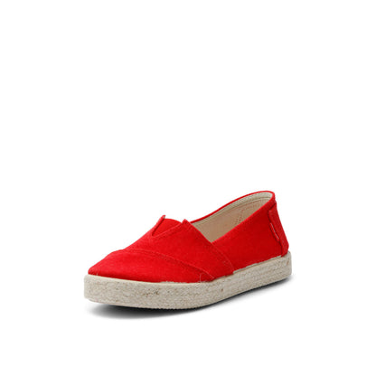 TIM COTTON SLIPON RED WASHED