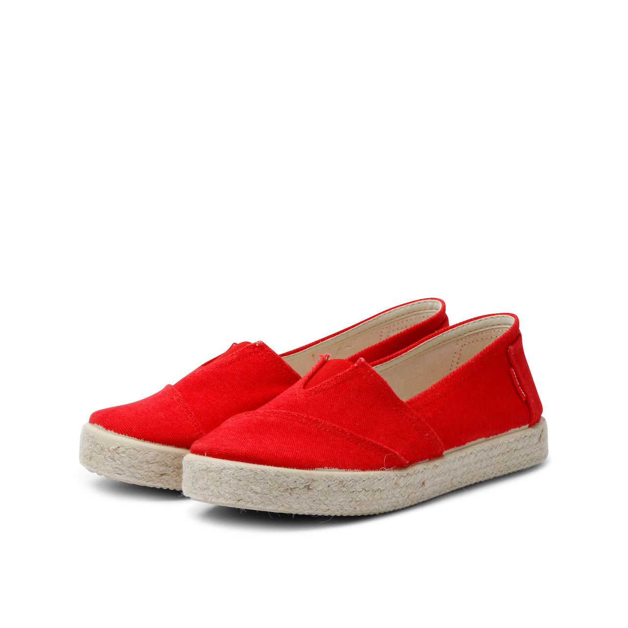 TIM COTTON SLIPON RED WASHED