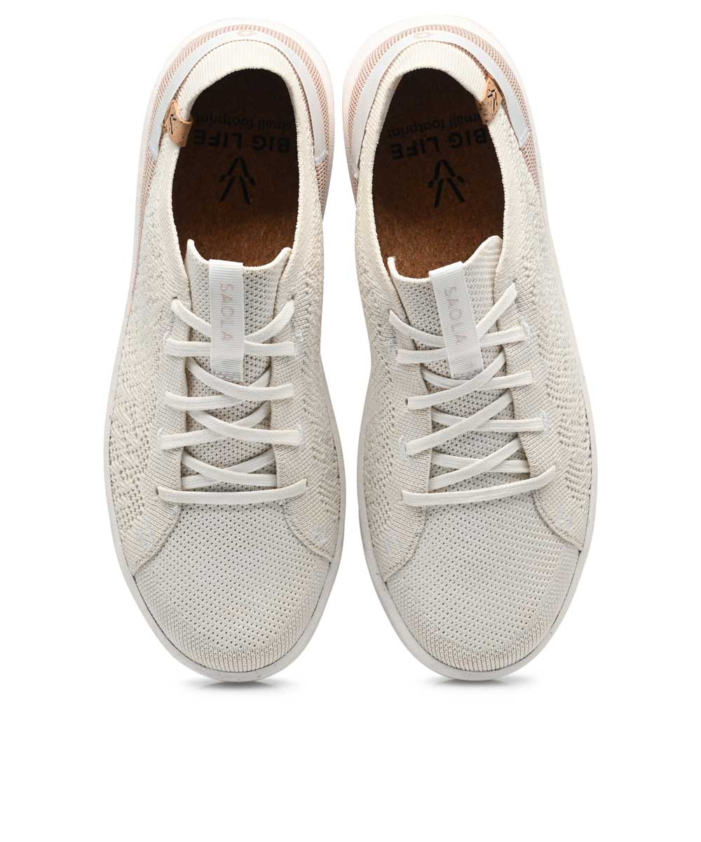 Cannon Knit 3 W White Rose